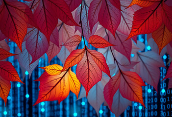 autumn leaves background