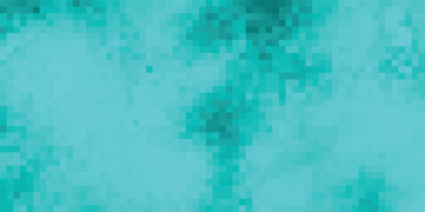 Pixelated Abstract Background in Various Shades of Cyan and Teal with a Soft, Mottled Appearance and Subtle Texture