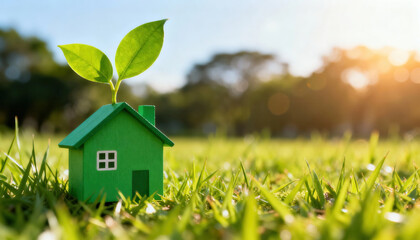 Green house plant realestate property investment house mortgage business inspires sustainable living and eco friendly home