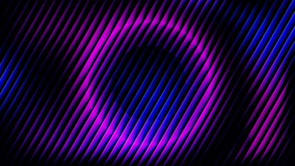 Cyberpunk Neon Speed Lines Background with Central Focus Area.