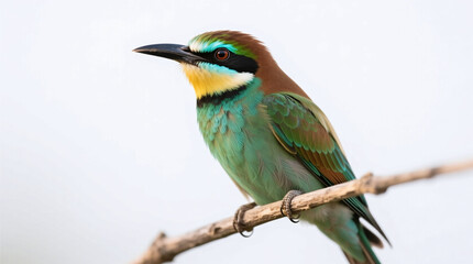 Obraz premium bee-eater bird isolated on white background