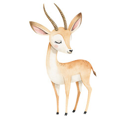 safari elephant, baby elephant, adventure animal, watercolor elephant, cute safari animal, kids wildlife illustration, exotic animal clipart, jungle nursery design