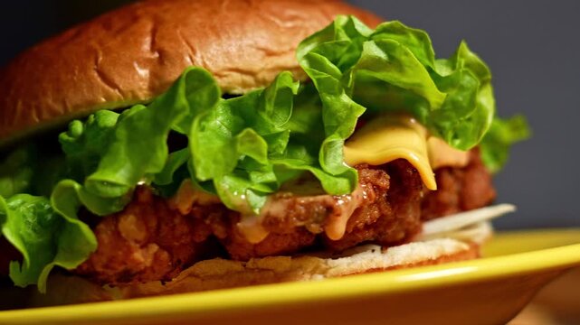 360 Rotation Burger