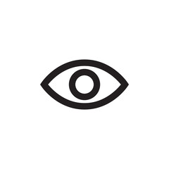 Glyph Eye Icon Indicating View Mode Visibility