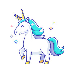 Fototapeta premium horse with a gift box