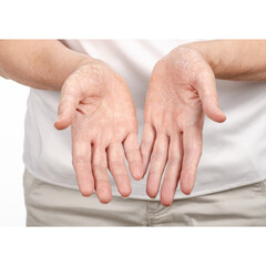 Fototapeta premium senior couple holding hands