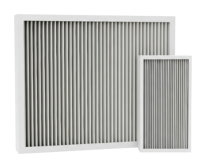 Air filter replacement guide for home air quality diy isolated on transparent background