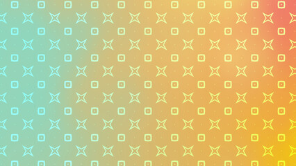 Gradient star and circle pattern for contemporary design projects. Perfect for backgrounds, textures, prints, websites, and creative digital visuals.