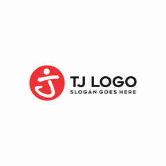 TJ People logo vector image