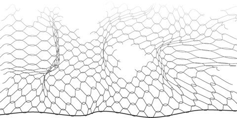 Mesh texture for fishing nets. Seamless pattern for sportswear or soccer goal, volleyball net, basketball hoop, hockey, athletics. Abstract net background for sports © kaira