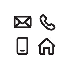 Flat Vector Clock Icon