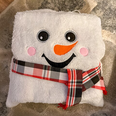 Snowman gift bag