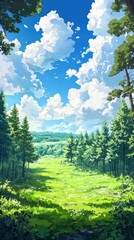 Quiet japanese alley at night with full moon and glowing windows, perfect for background, wallpaper, or storytelling concept art.