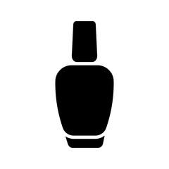 nail polish bottle icon graphic icon vector