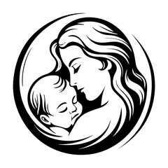 Mother and Baby Embrace