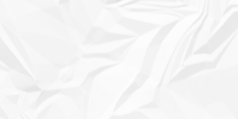 Creased blank white canvas old paper crumple texture wrinkle parchment empty letter texture.	