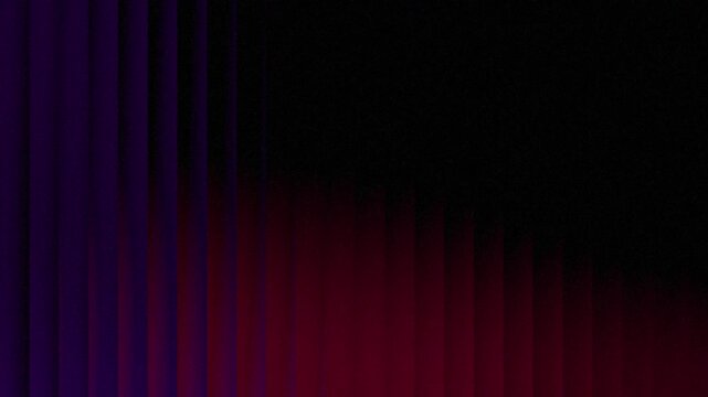 Blue yellow and purple light gradient glass strips on abstract background, bright color gradient shape, noise texture poster cover design