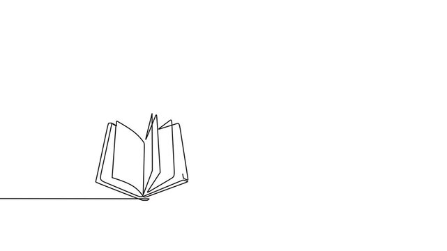 Minimalist vector art of an open book and paper plane merging literature and flight