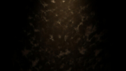 Dramatic abstract background featuring dark brown and black textured shapes resembling natural wood grain or stone formations with subtle lighting