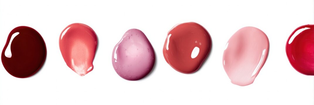 Assorted nail polish swatches displaying a range of vibrant colors