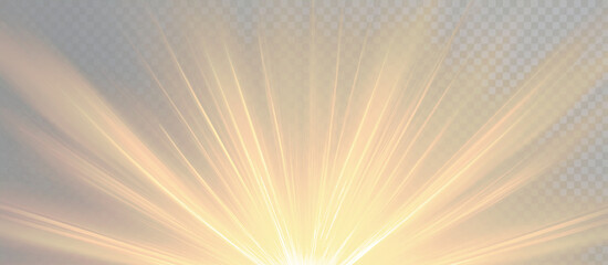 Png light sunlight, sun bright sunbeam, shine glowing sunshine lens, glow rays summer sky, sunny vibrant transparent effect