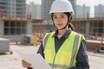 portrait of a female architect