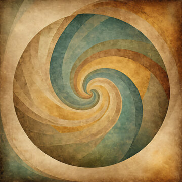 abstract grunge background with circles