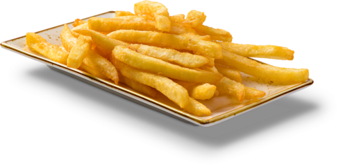 Fast food, burger, kebab, french fry, onion ring, isolated on white