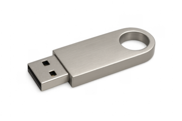 Usb flash drive showing data storage technology