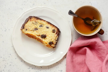 Chocolate Lviv cheesecake..top veiw