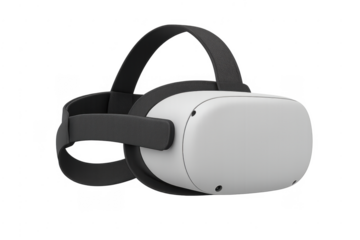 Virtual reality headset displaying future digital metaverse experiences
