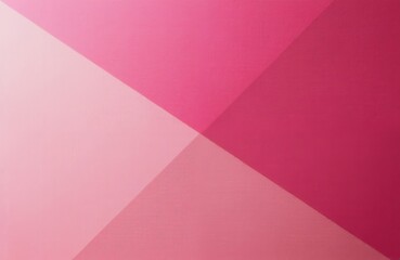 Abstract geometric pattern with varying shades of pink. Clean lines create intersecting planes and soft color gradients. Minimalist design for modern backgrounds or graphic elements. Simple.