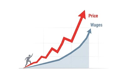 Rising Prices Outpace Stagnant Wages Economic Challenge