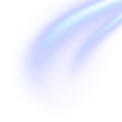  Blue Curved Light Streak