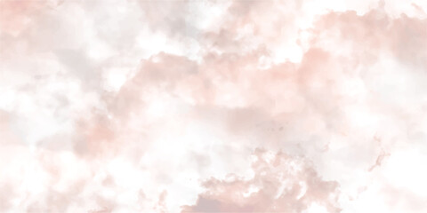 Abstract watercolor background in pastel blue and pink with a vintage cloud texture and copy space for design