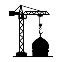 A collection of diverse islamic cultural and religious icons featuring geometric patterns and traditional symbols for digital and print applications