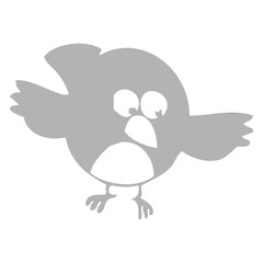 Flying Bird Silhouette Sky View