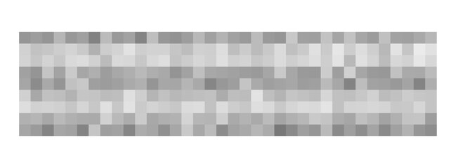 Black and white censored texture pattern, adult censored seal sign texture in PNG isolated on...