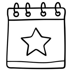 Mental health awareness doodle art icon. line art element illustration concept.