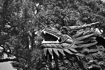Yuyuan classical Chinese garden in the Old City of Shanghai, built in 1559 during Ming Dynasty in Shanghai, China