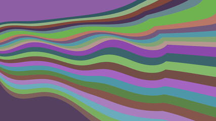 Subtle Striped Waves Backdrop - Abstract Earth Tones Pattern for Elegant and Contemporary Designs