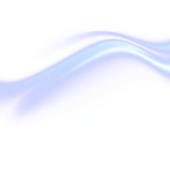  Blue Gradient Wave Line Overlay