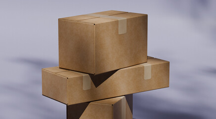 box mockup and packaging.