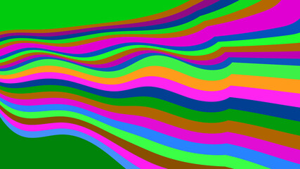 Bright & Earthy Wave Pattern: A Vibrant Abstract Composition for Expressive Backgrounds