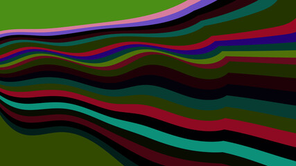 Deep Earth Tone Wave Pattern: A Rich Abstract Design for Grounded and Organic Backgrounds