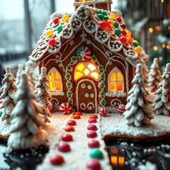 gingerbread house