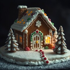 gingerbread house