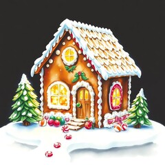 gingerbread house