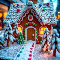 gingerbread house