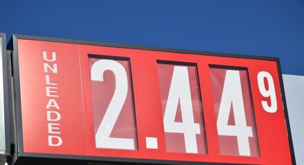 Gas Price Sign